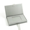 Book-Style Custom Membership Card Box Packaging with Ribbon
