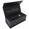Custom Black Hair Serum Rigid Gift Box with Foam Insert Custom Black Hair Serum Rigid Gift Box with Foam Insert