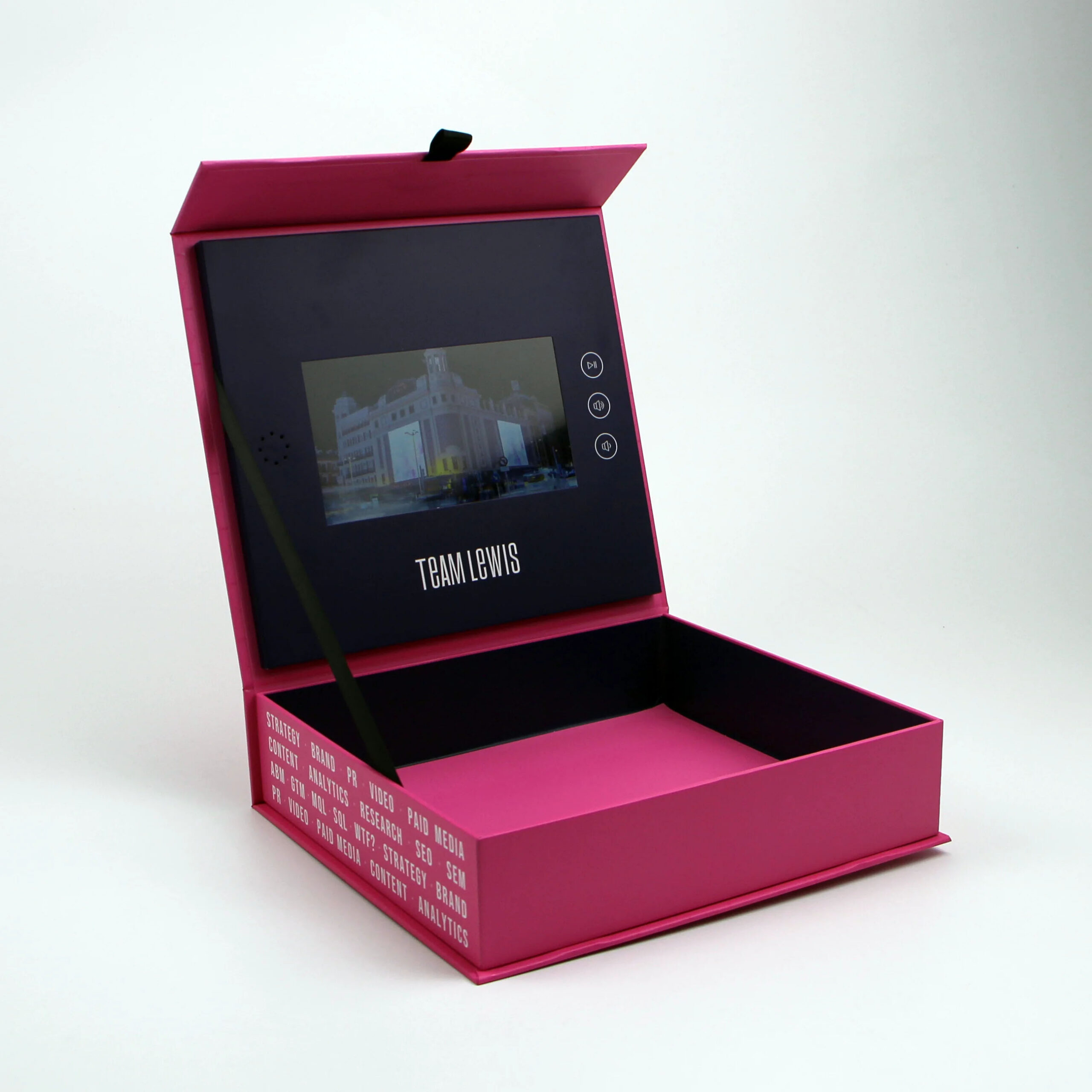 LCD Screen Video Promotion Gift Box