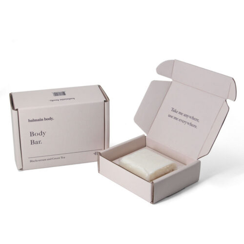 Logo Printed Body Bar Mailer Box with Paperboard Insert Logo Printed Body Bar Mailer Box with Paperboard Insert