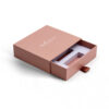 Logo Printed Rigid Cosmetic Drawer Box with Foam Insert