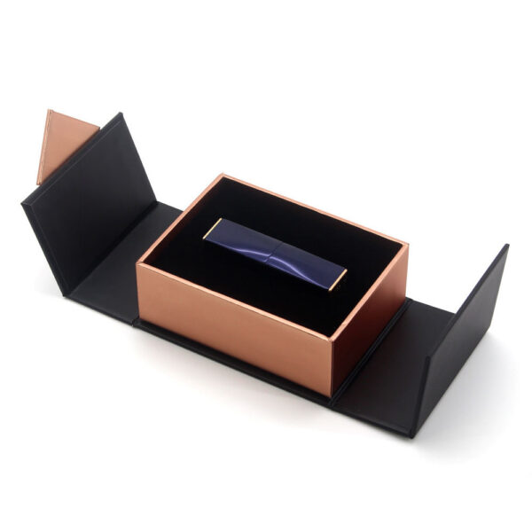Luxury Double-Door Lipstick Rigid Gift Box with EVA Insert Luxury Double-Door Lipstick Rigid Gift Box with EVA Insert