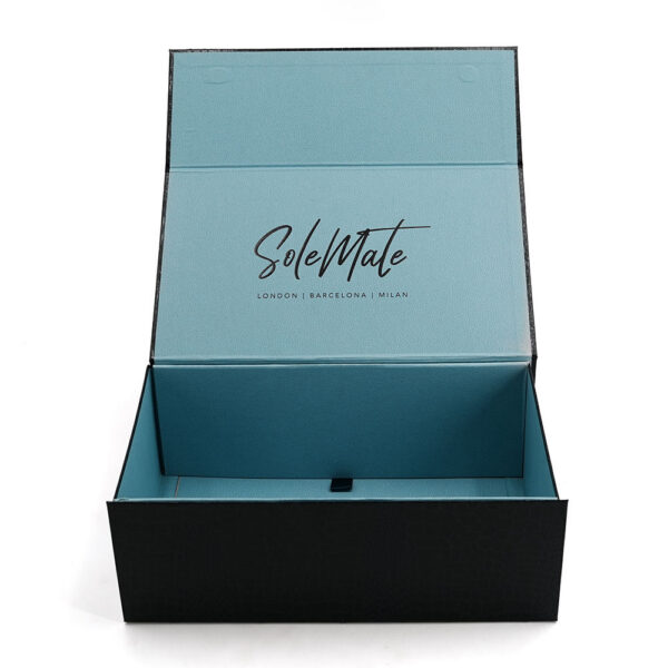 Luxury Foldable Shoe Gift Box with Logo Magnetic Closure