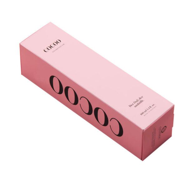 Matte Pink Room Fragrance Paperboard Folding Carton Box Matte Pink Room Fragrance Paperboard Folding Carton Box