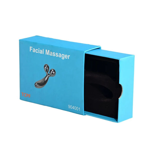 Printed Facial Massager Drawer Box with Black Foam Insert Printed Facial Massager Drawer Box with Black Foam Insert