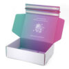 Printed Unicorn Mailer Box with Tear Strip Closure for Gifts