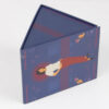 Triangular Rigid Textile Gift Box with Full-Color Print Triangular Rigid Textile Gift Box with Full-Color Print