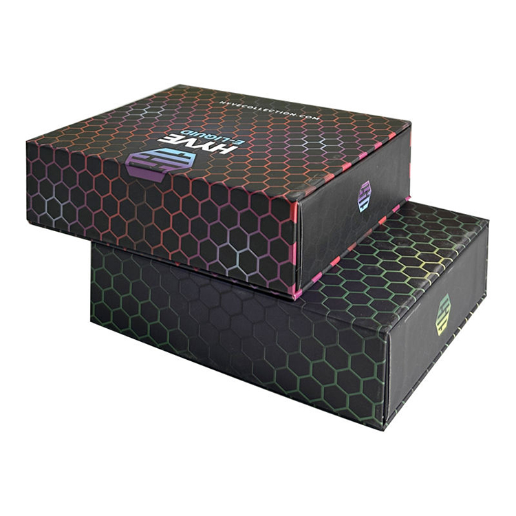 Op maat gemaakte, handgemaakte magnetische geschenkdoos met klep