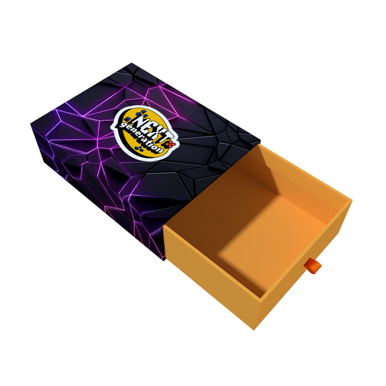 Verpakkingsdoos in ladevorm voor een spelconsole met eigen logo