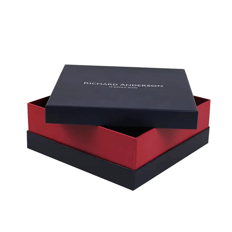 Elegante, tweekleurige, stevige schouder- en nek-cadeaudoos