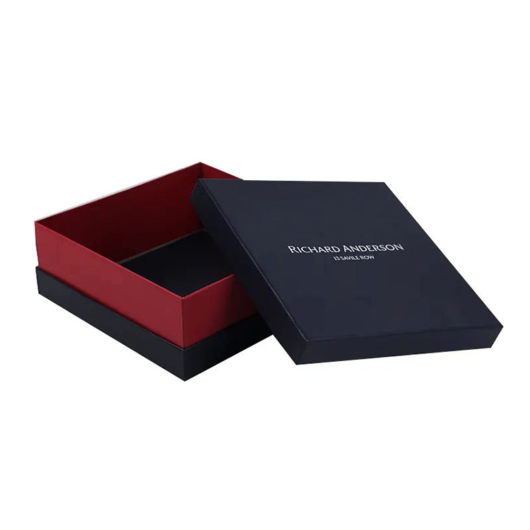 Elegante, tweekleurige, stevige schouder- en nek-cadeaudoos